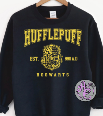 PRE MADE HP HUFFLEPUFF TEE SWEATER