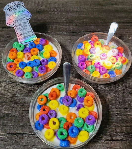 6oz. Froot Loops Bowl - Soy Candle
